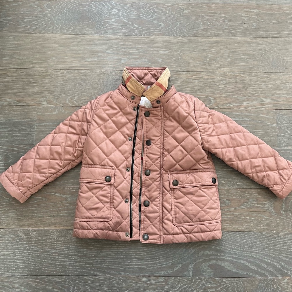 Kids Quilted Jacket - Pink